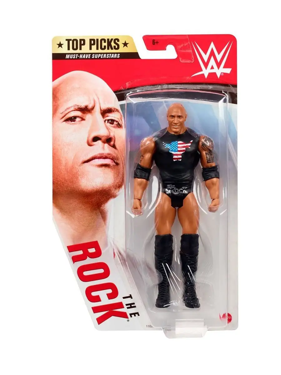 Подвижная фигурка Скала (WWE Top Picks Figure) WWE 18703019 купить в  интернет-магазине Wildberries