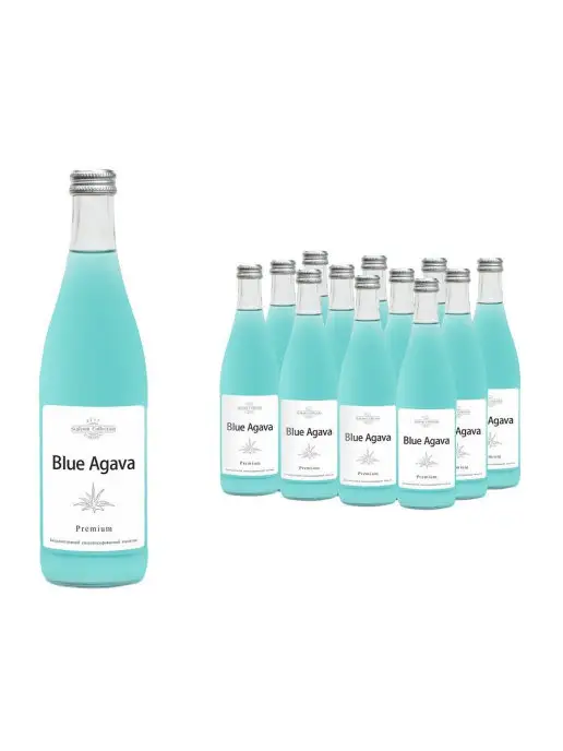 напитки от завода.рф Лимонад Агава Formen Blue Agava, 12 шт, 0,5 л, 12 шт, 500 мл, фото 2
