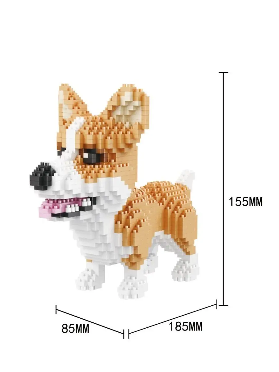 Конструктор 3D из миниблоков 