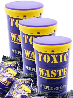 Супер кислые леденцы Toxic Waste фиолетовая бочка,3шт Toxic Waste 18781703 купить за 527 ₽ в интернет-магазине Wildberries