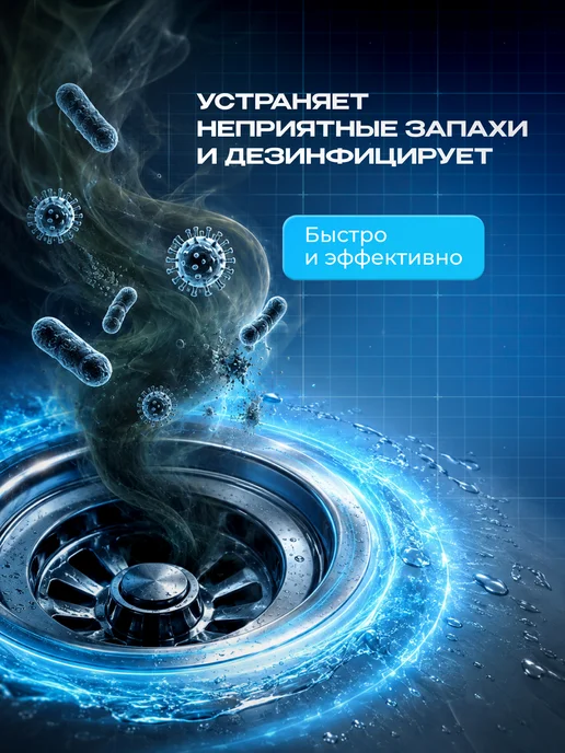 SYNERGETIC Средство от засоров труб, без запаха, 5 л, 5 л, фото 3