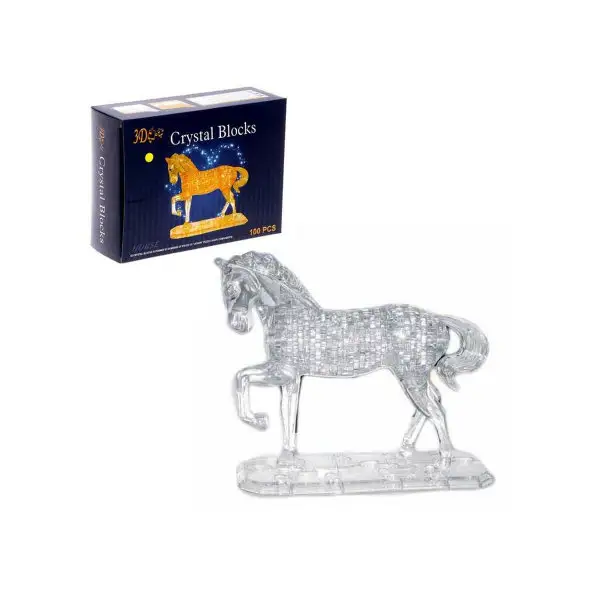 Сималенд / 3D пазл кристаллический. Лошадь.