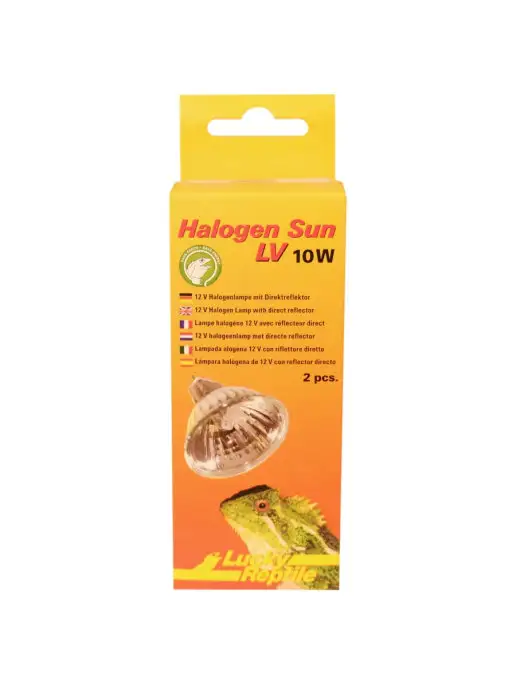 LUCKY REPTILE Лампа галогеновая Halogen Sun LV 10Вт, 2 шт, 10 Вт, 2 шт