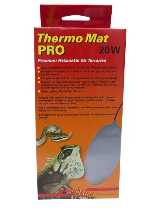 LUCKY REPTILE Греющий коврик для террариума "PRO 20Вт", 35x20см, 20Вт, 35x20 см