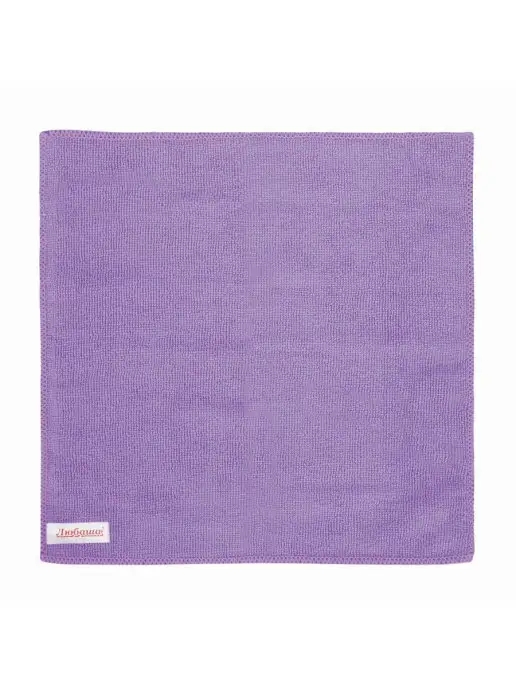 Любаша Салфетки микрофибра для уборки, 3 шт, 30х30 см, 180 г м2, 30x30 см, 3 шт, фото 2
