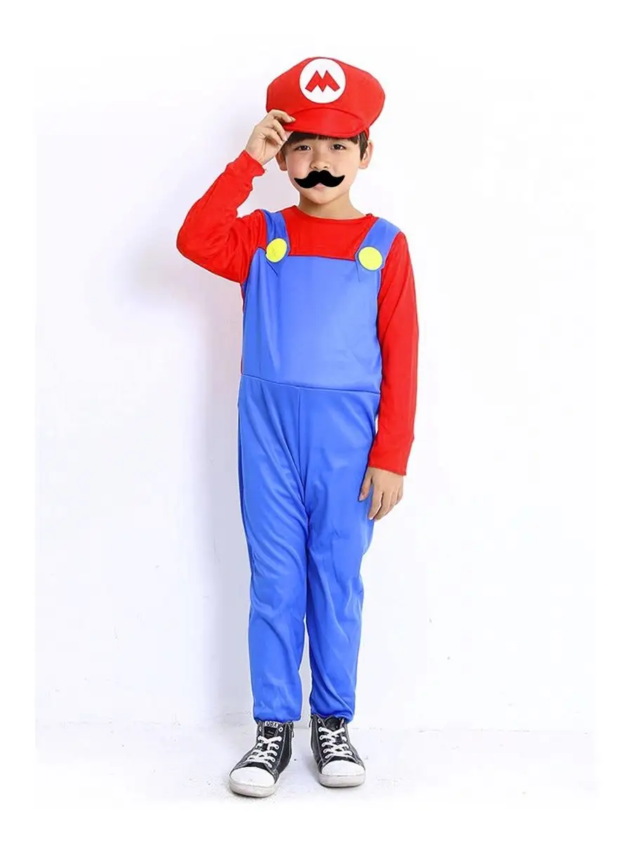 Детский костюм пижама Марио Super Mario 18813227 купить за 1 434 ₽ в  интернет-магазине Wildberries