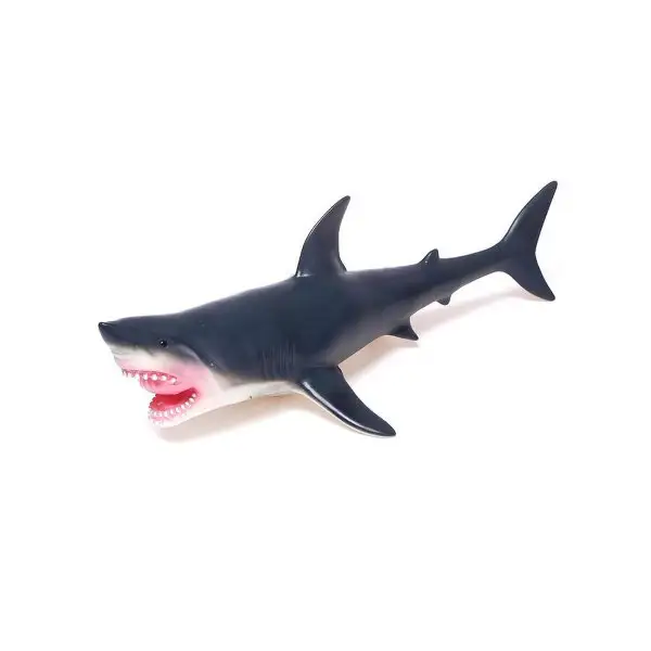Фигурка животного "Серая акула", длина 41 см