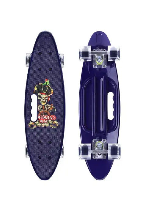 HOT.SKATE Пенниборд Скейтборд Пинниборд Светящиеся колеса Скеит, вариант, фото 2