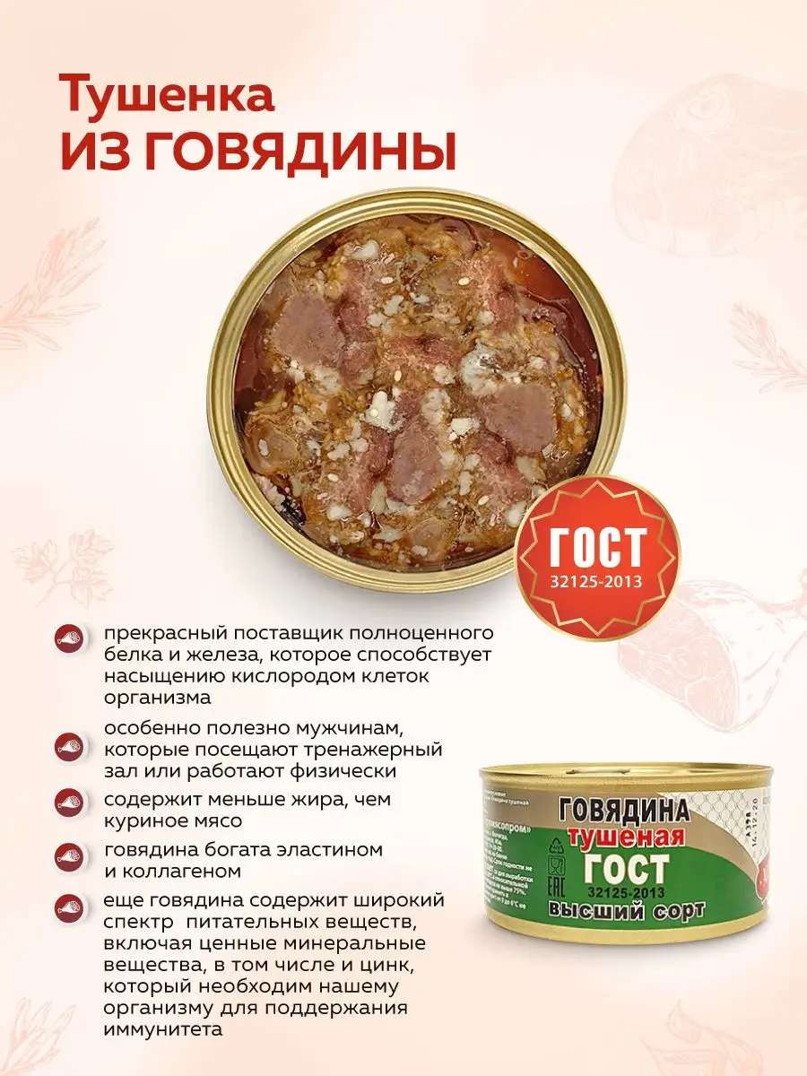 Консервы мясные 