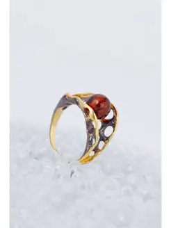 Ювелирные кольца Янтарная волна 18914553 купить за 1 034 ₽ в интернет-магазине Wildberries