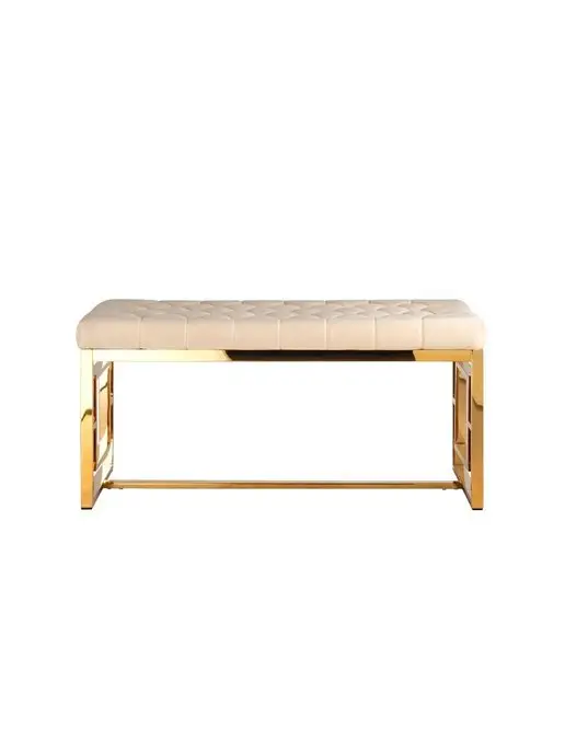 STOOL GROUP Пуфик для прихожей, Бруклин, желтый, фото 4