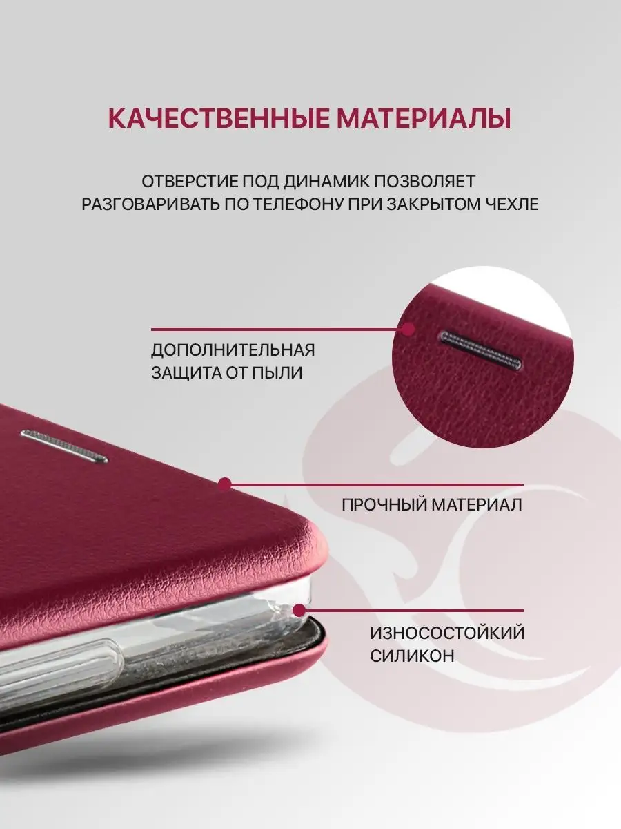 Чехол на Samsung A12, M12, Самсунг А12, М12 книжка ZIBELINO 18931394 купить  за 300 ₽ в интернет-магазине Wildberries