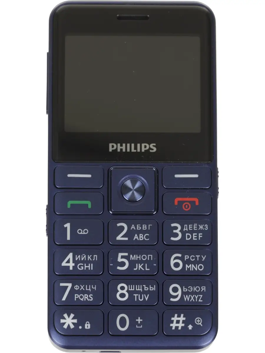 Мобильный телефон Philips Xenium E207 синий 2Sim 2.31