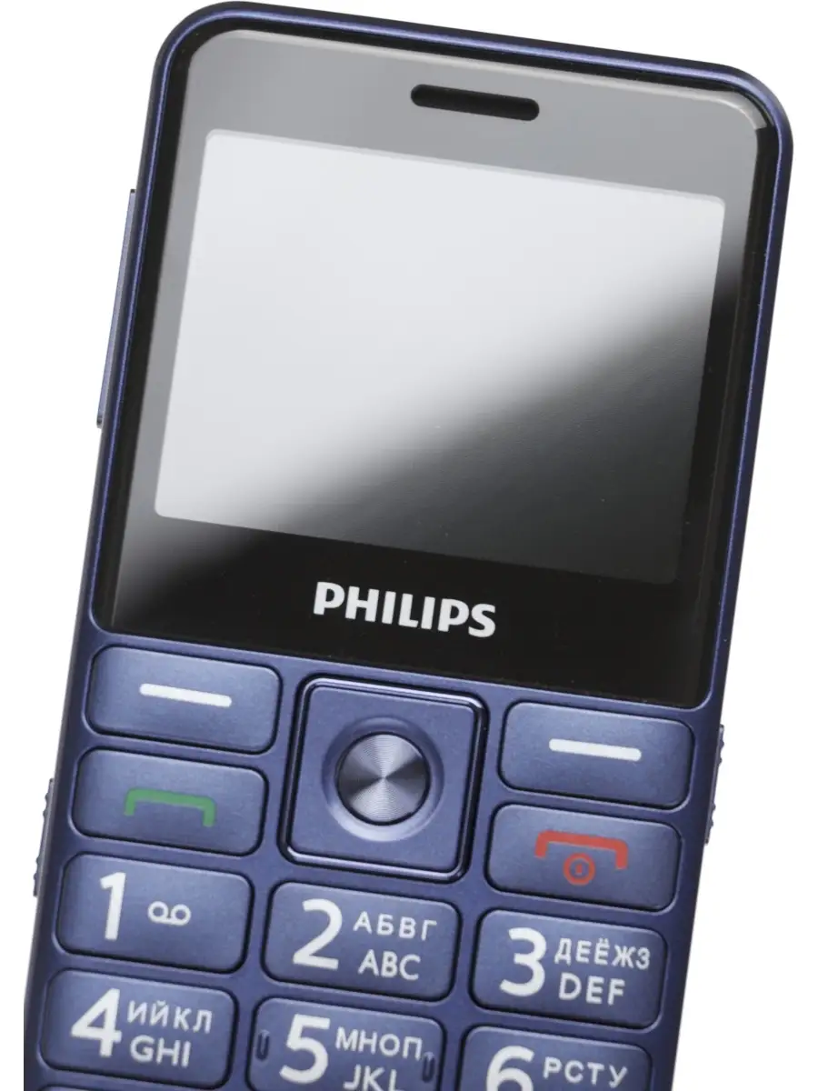 Мобильный телефон Philips Xenium E207 синий 2Sim 2.31