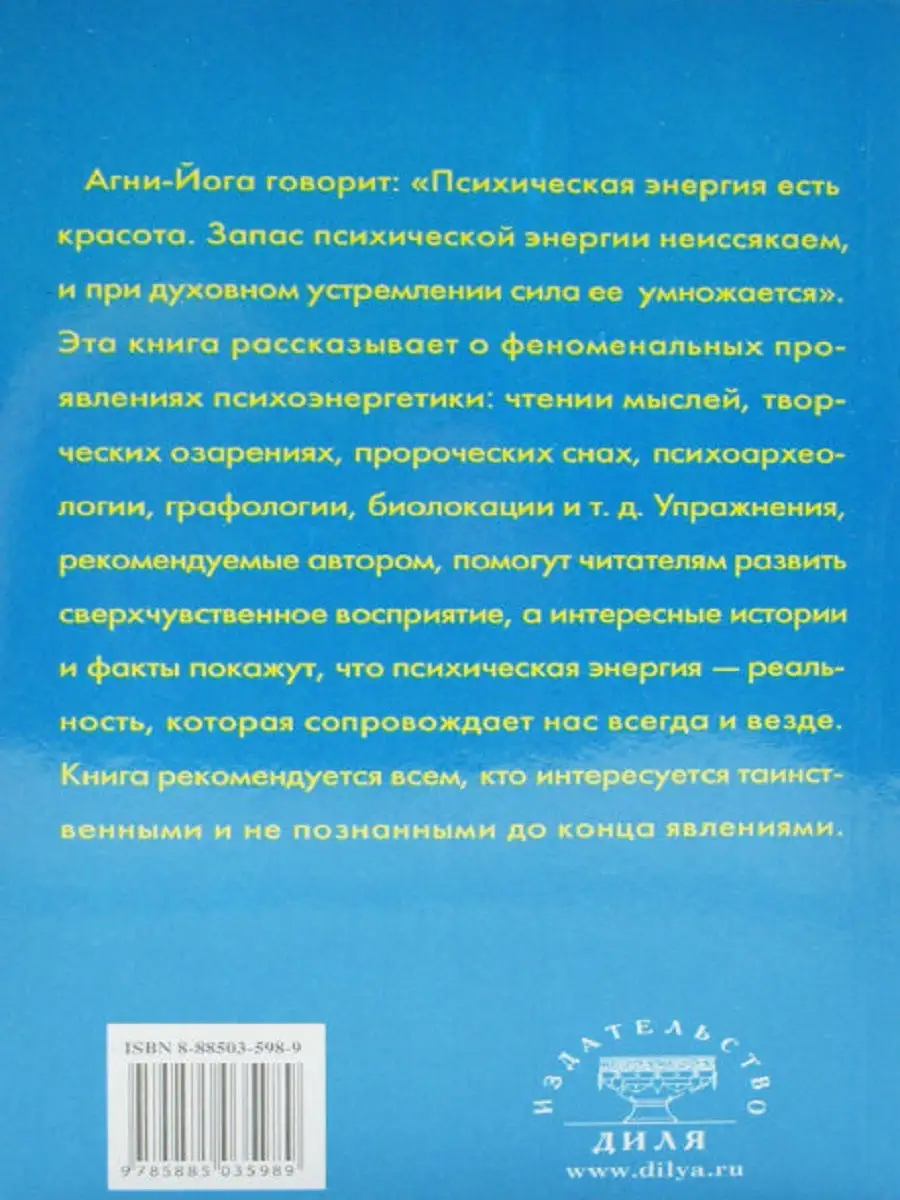 Загадки психоэнергетики. Любовь, сознание, творчество... Диля 18941684  купить за 299 ₽ в интернет-магазине Wildberries