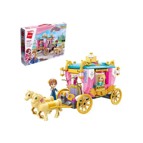 Конструктор Принцессы "Королевская карета" Детская игра