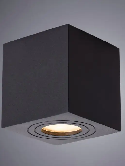Arte Lamp Точечный накладной светильник GALOPIN A1461PL-1BK, черный, фото 4