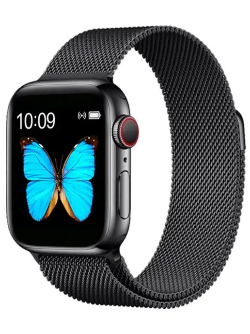 BandRate Smart Фитнес-браслет часы наручные на подарок, черный, фото 5
