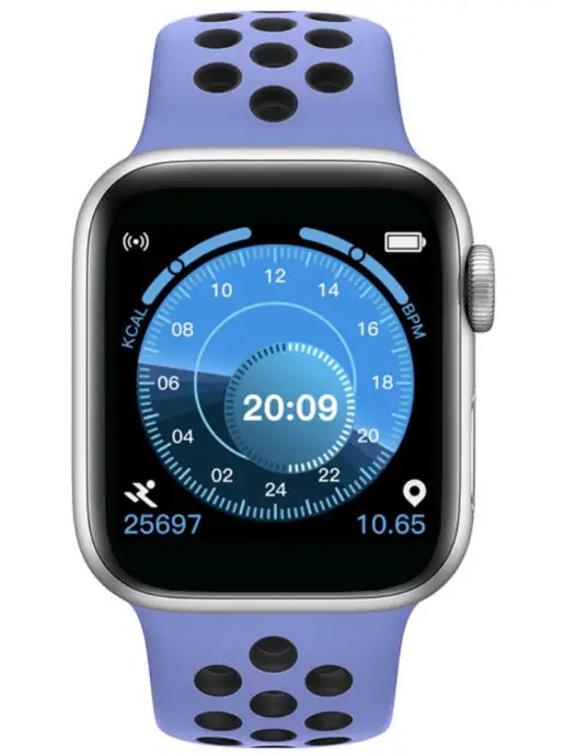 BandRate Smart Фитнес-браслет new на подарок, синий, фото 5