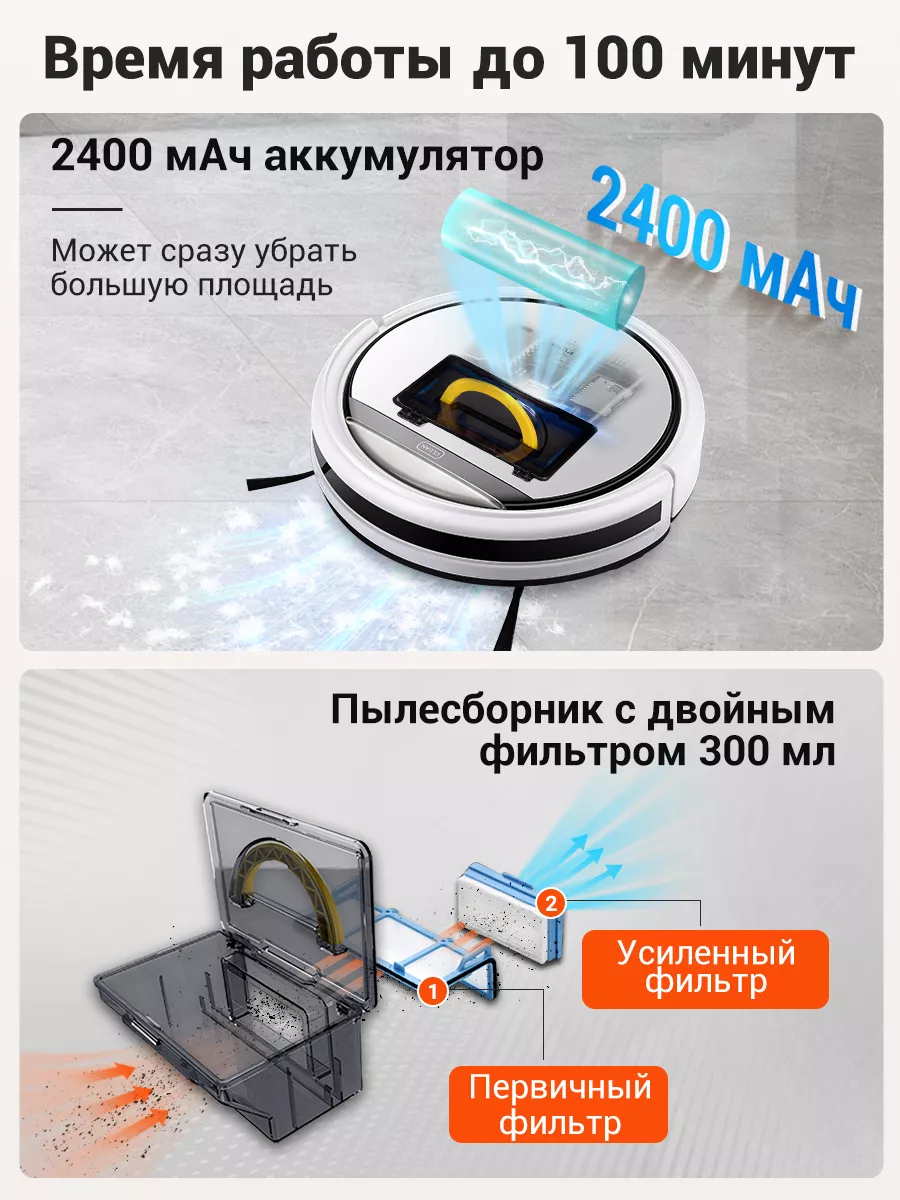 Робот пылесос ILIFE V50 Power для сухой уборки дома iLife 18991032 купить  за 7 273 ₽ в интернет-магазине Wildberries