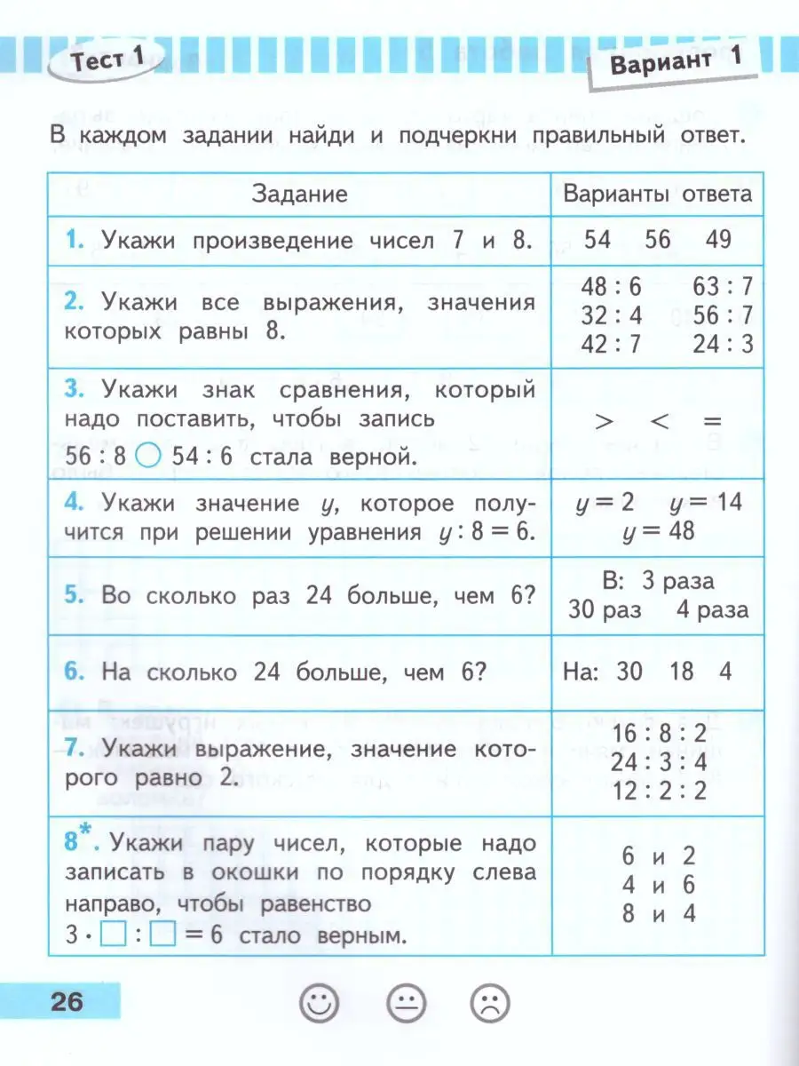 Математика 3 класс. Проверочные работы. ФГОС Просвещение 19036088 купить за  336 ₽ в интернет-магазине Wildberries