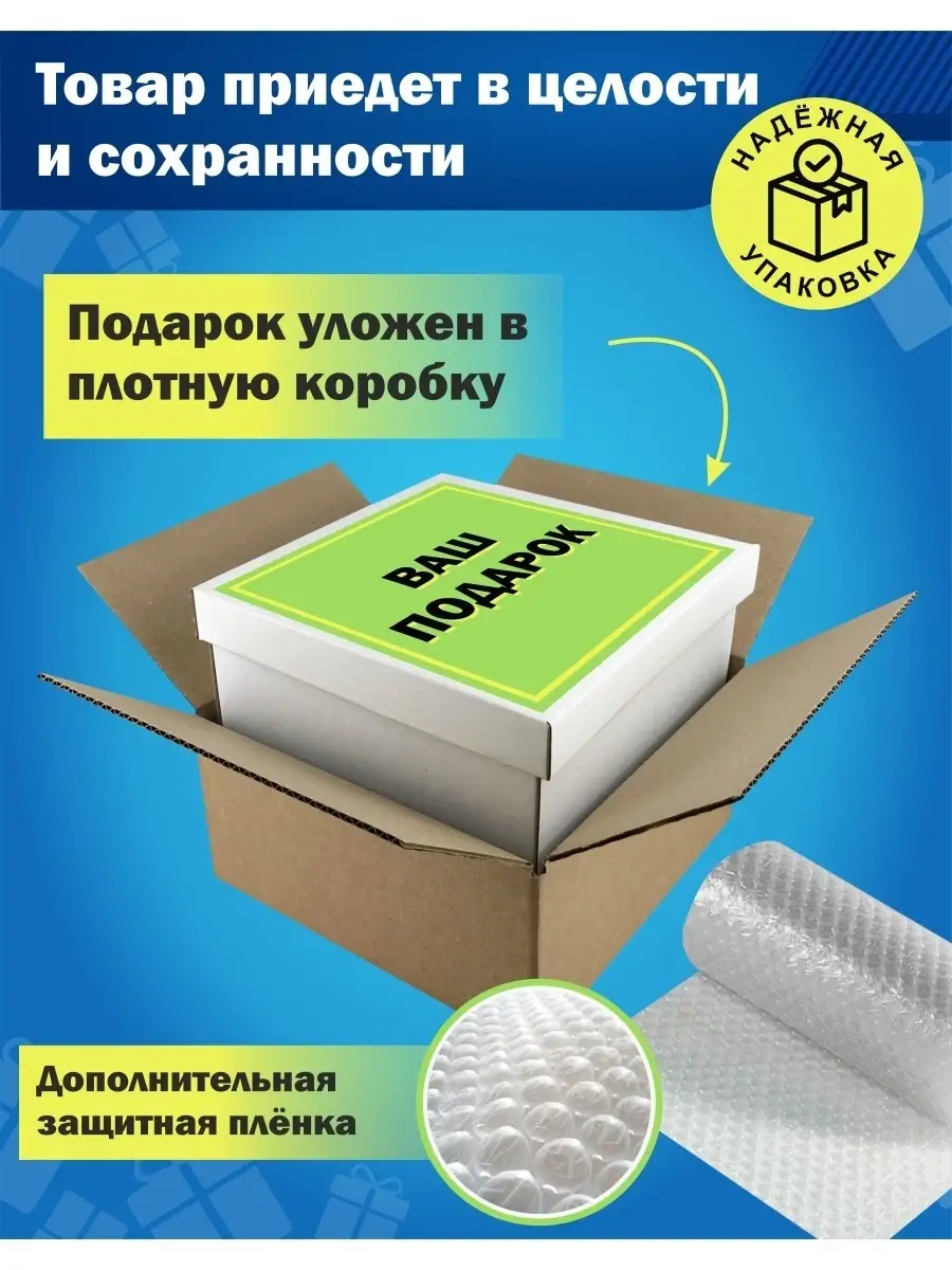 Подарок мужчине брату день рождения др подарочный набор бокс Luckybox  19041357 купить в интернет-магазине Wildberries