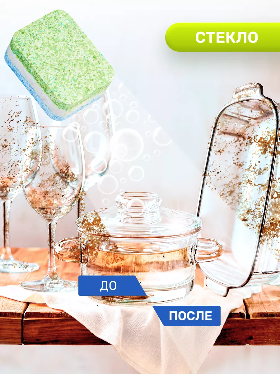 Таблетки для посудомоечной машины 150 шт Clean&Fresh 19086301 купить за 1  071 ₽ в интернет-магазине Wildberries