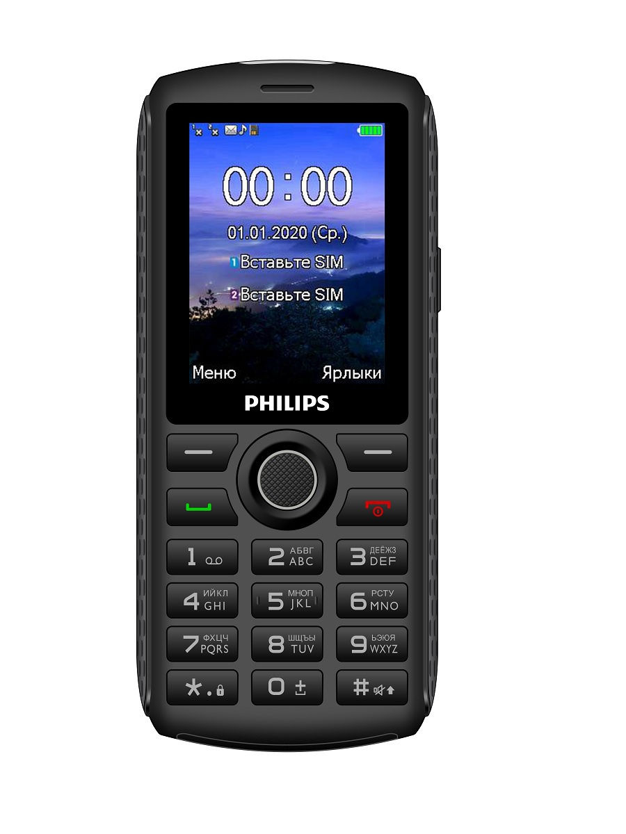 Мобильный телефон Xenium E218 Philips 19100254 купить в интернет-магазине Wildberries