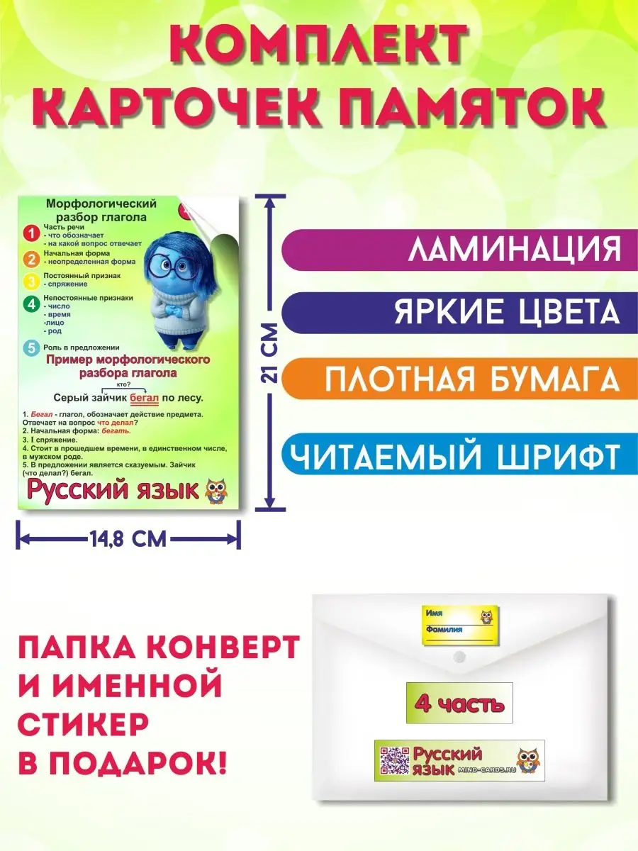 Набор карточек 