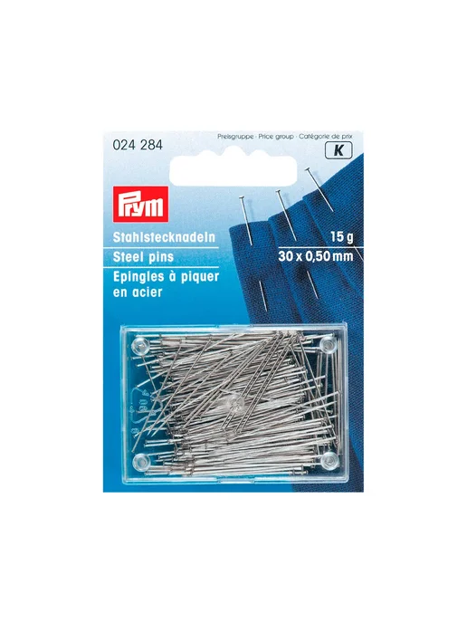 Prym Булавки портновские тонкие №6 0,50x30мм, 0.50x30 мм, фото 5