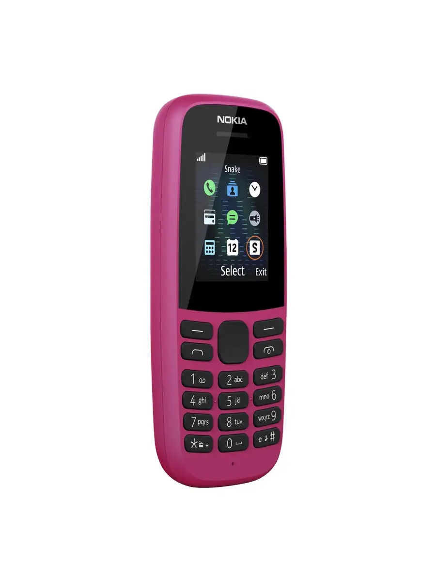 Мобильный телефон NOKIA 105 розовый 1 SIM Nokia 19192553 купить в  интернет-магазине Wildberries