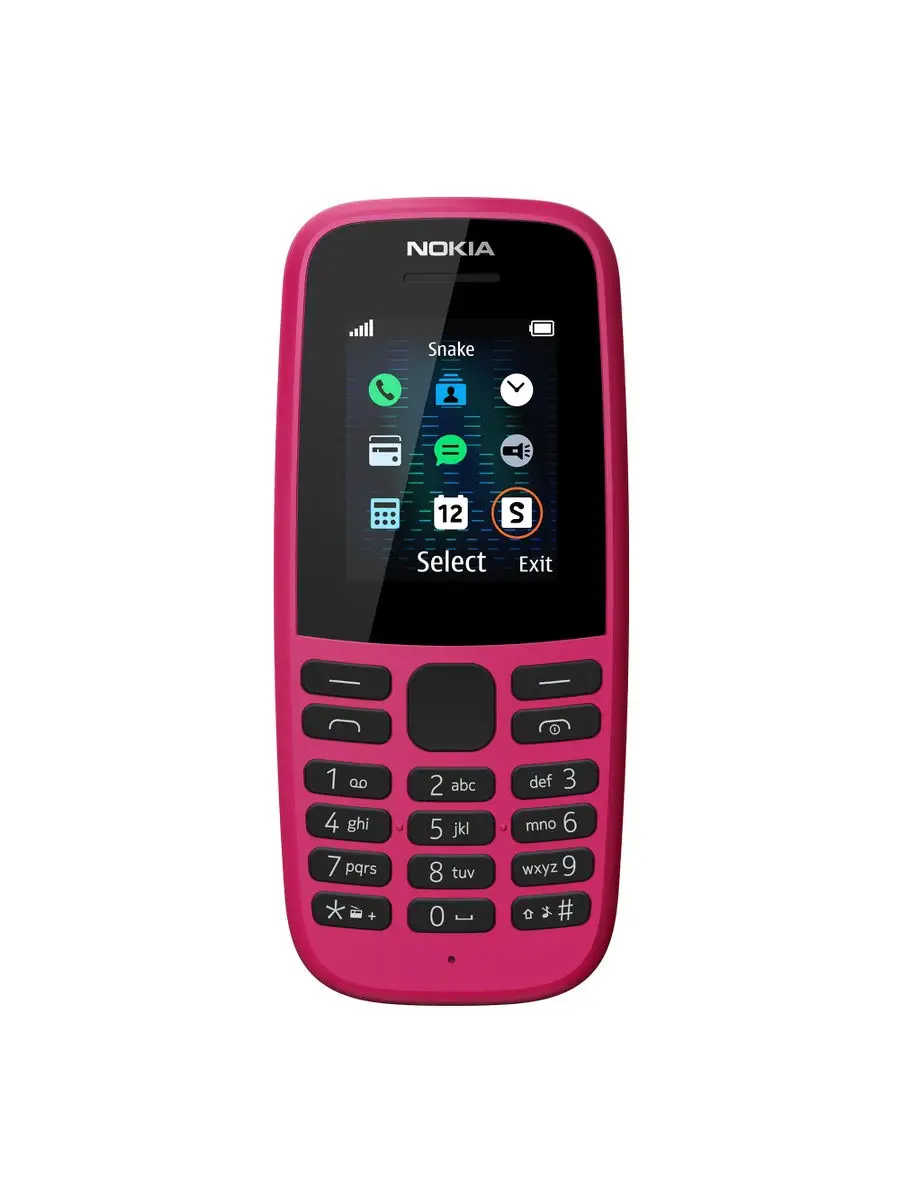 Мобильный телефон NOKIA 105 розовый 1 SIM Nokia 19192553 купить в  интернет-магазине Wildberries