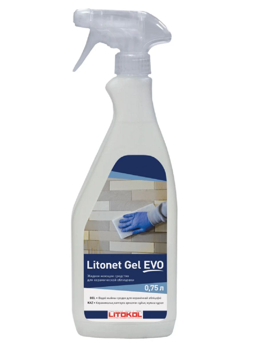 LITONET Gel EVO 0,75 Л. Очиститель LITONET Gel EVO. Litokol LITONET Gel EVO 0.75L X 12 0.75 L 484860002.