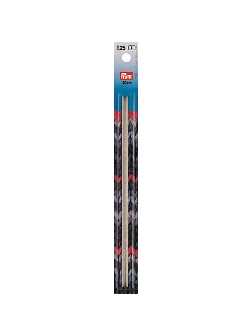 Prym Спицы для вязания носочные 20 см 1,25 мм 5 шт, 5 шт, фото 8