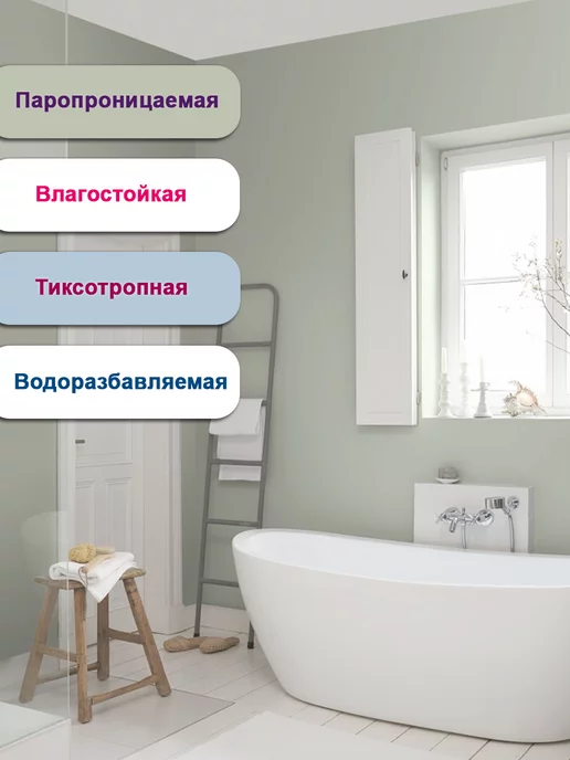 ВТеме Эмаль акриловая белая для радиаторов металла дерева 1кг, 1 кг, фото 4