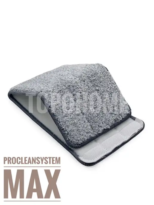 Topohome Насадка для швабры MAXProCleanSystem (серая), серый, фото 2