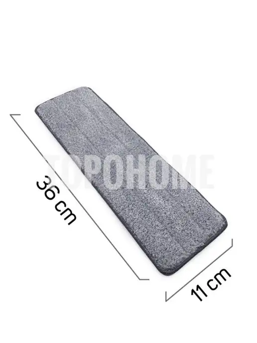 Topohome Насадка для швабры MAXProCleanSystem (серая), серый, фото 3