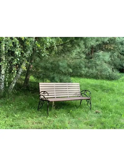 TALMICO Садовая скамья 112х70х83 см,ﾠ, 70x83 см, фото 4