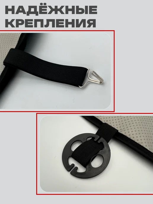 AutoWool Меховая накидка на сиденье авто - 1 шт. Овечья шерсть, 2 шт, фото 6