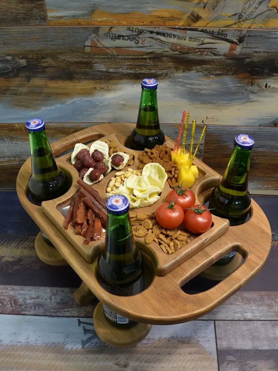 Столик для вина| Пивница| Пивной столик| Подставка для пива| Поднос| Винница| Подарок| Для еды дачи