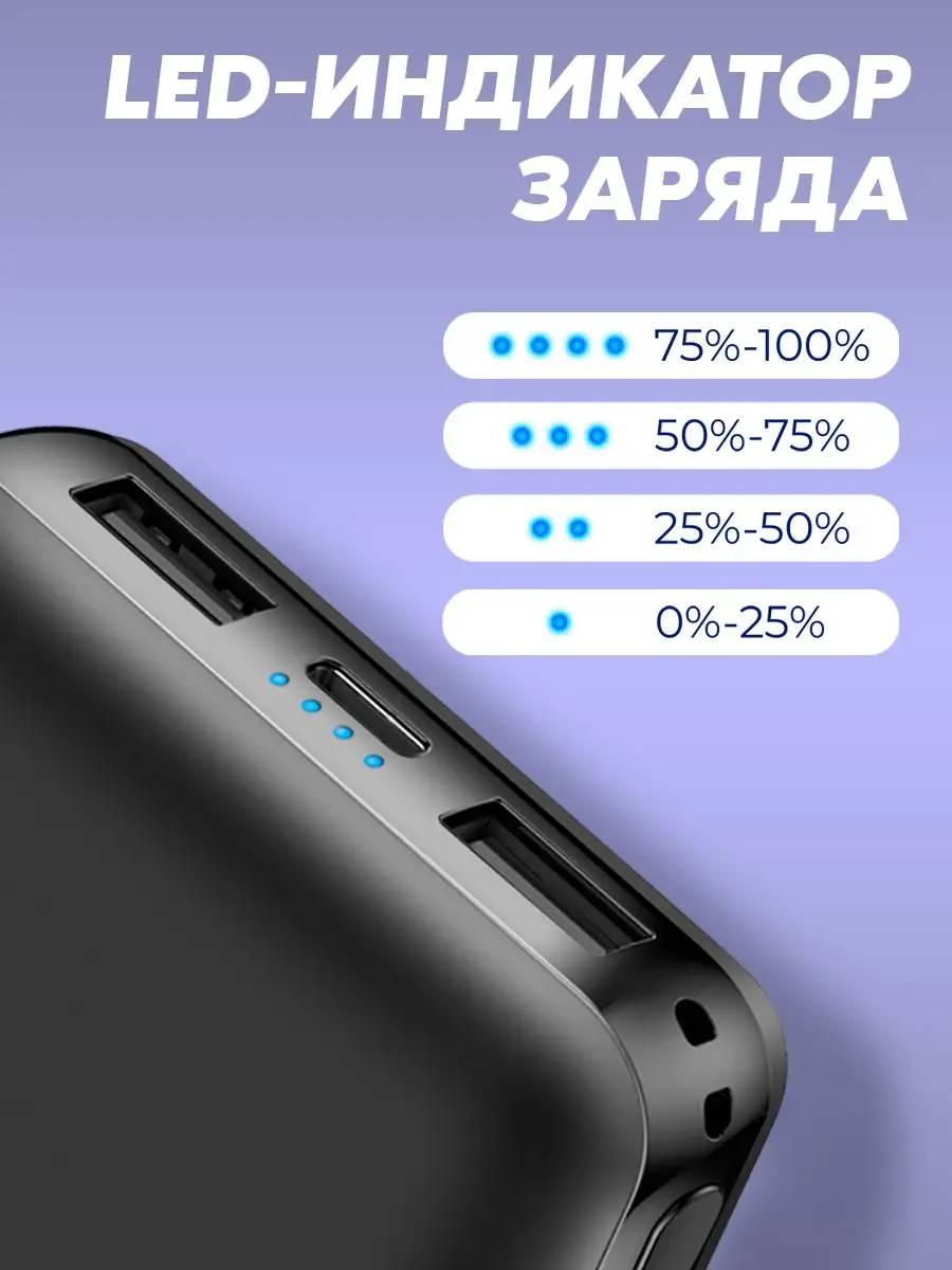 Батарея для Power Bank без контроллера mAh