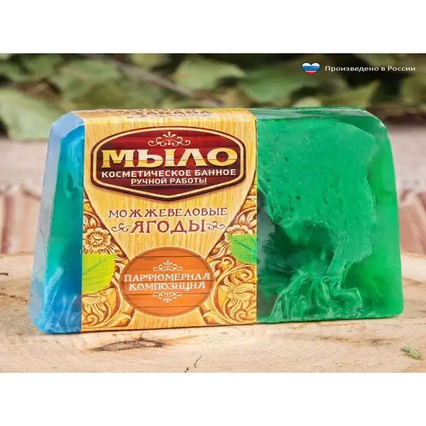 Мыло косметическое банное «Можжевеловые ягоды» 80 г