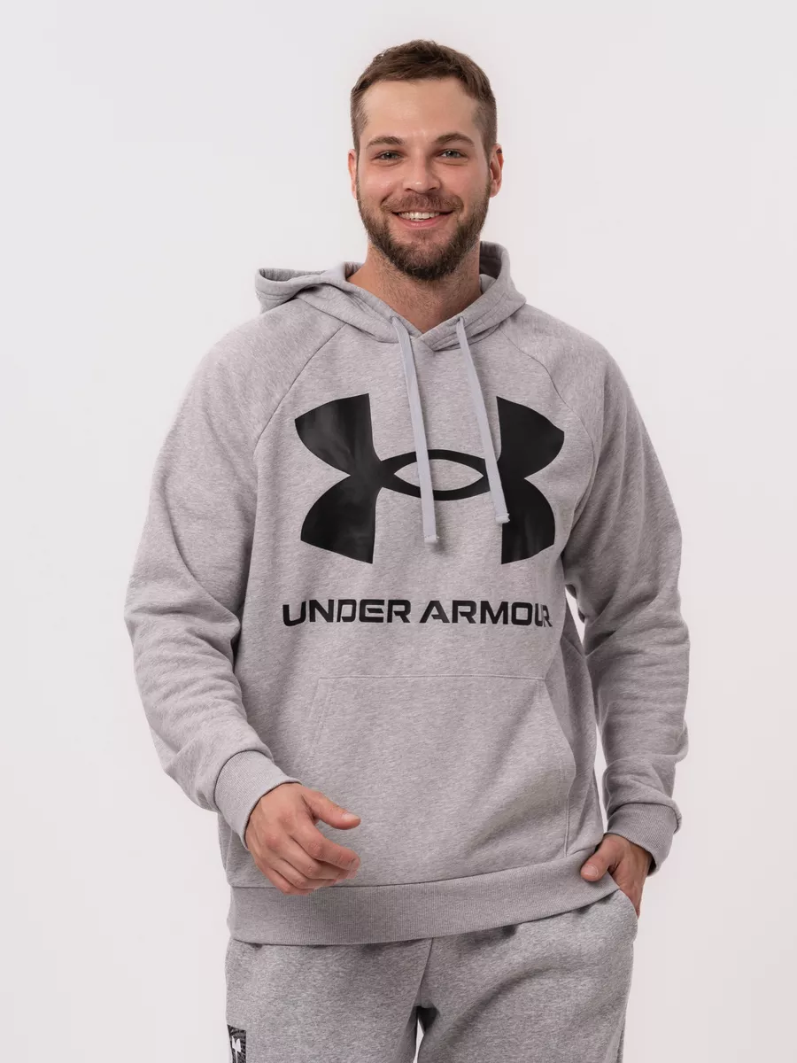 Rival Fleece Big Logo Hoodie Under Armour 19405811 5 653 Wildberries