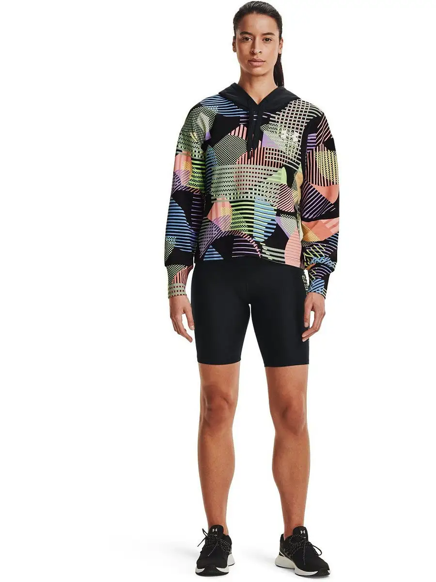 Rival Terry Geo Print Hoodie Under Armour Wildberries 19406106