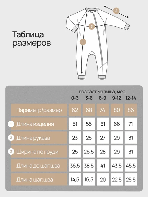 Супер пупс Комбинезон для новорожденных, бежевый, фото 5