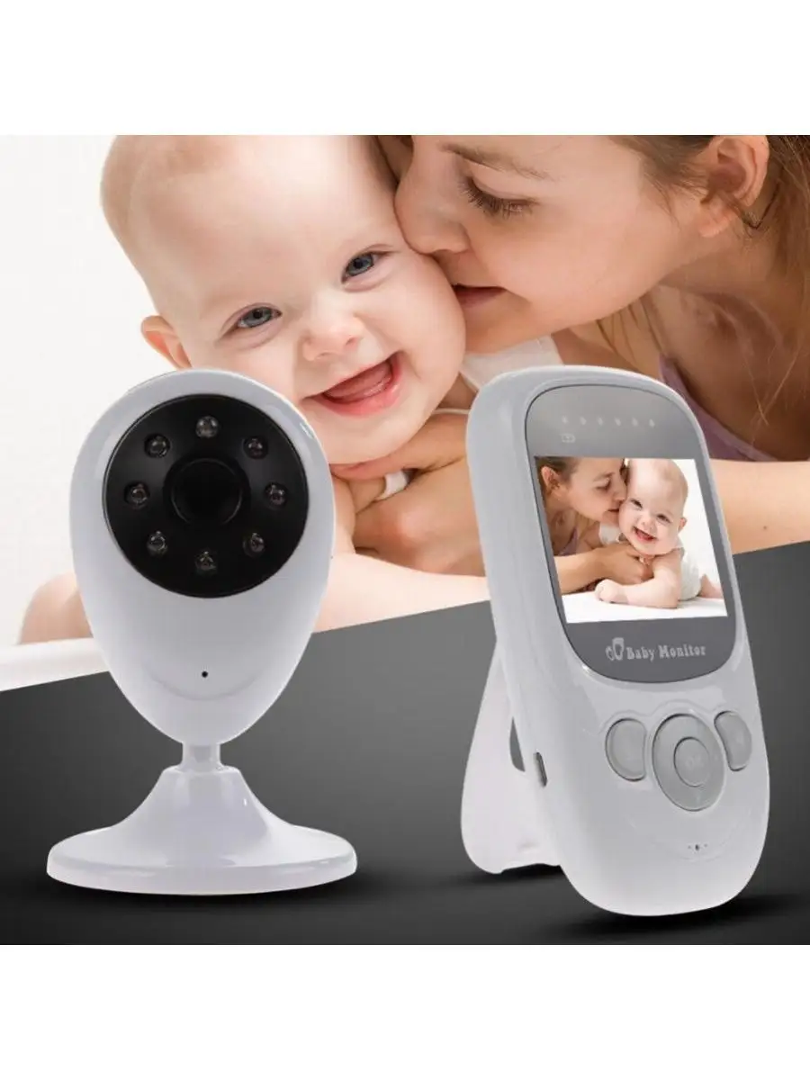 Видеоняня Wireless Digital Video Baby Monitor 2.4 TFT Arbuz 19478597 купить  в интернет-магазине Wildberries