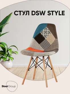 Стул для кухни, Eames пэчворк Стул Груп 19497954 купить за 5 241 ₽ в интернет-магазине Wildberries