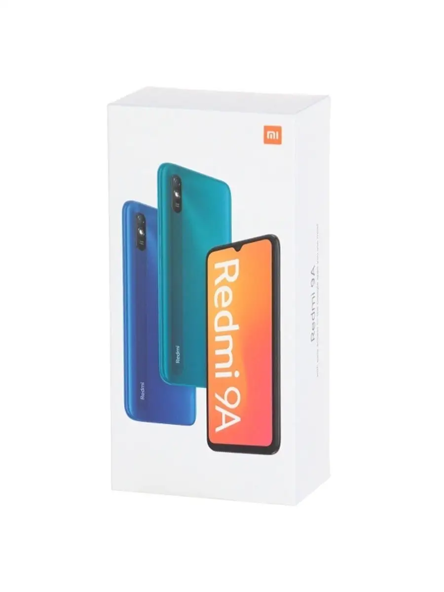 Смартфон Redmi 9A Peacock Green, 2/32Гб, 13Мп, 5000 мАч Xiaomi 19508683  купить в интернет-магазине Wildberries