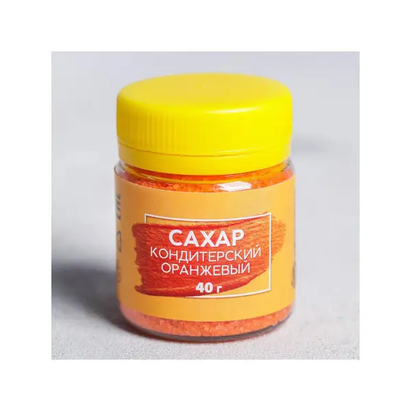 Кондитерский сахар Оранжевый, 40 г