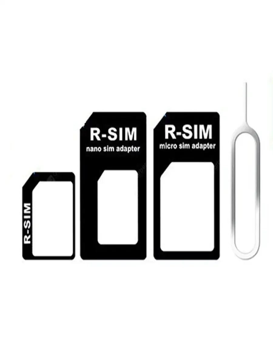 Переходник Sim Adapter 3 в 1 для Apple iPhone/ iPad (Noosy Nano Micro)